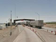 Conductor MUERTE en la frontera sur después de pasar por un puesto de control de Texas