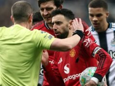 Newcastle vs Manchester United – Premier League EN VIVO: último marcador y actualizaciones cuando Casemiro empata después del penalti de Anthony Gordon, con Acob Ramsey expulsado por BUCEO en una primera mitad dramática