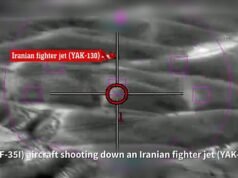 “¡El objetivo ha caído!” » Momento en el que un F-35 israelí derriba un avión de combate iraní sobre Teherán, una primicia histórica