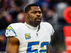 Nueve veces estrella del Pro Bowl de la NFL evita la agencia libre para firmar un enorme contrato de 18 millones de dólares a los 35 años