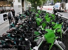 Las bicicletas Lime desaparecerán de otro distrito de Londres a medida que una empresa rival toma la delantera en la batalla de las bicicletas eléctricas