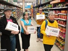 Activistas de extrema izquierda lanzan una ola de robos masivos en supermercados del Reino Unido para “dar a los necesitados”