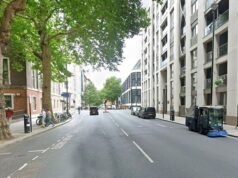 Mujer de 43 años arrestada por asesinato cuando una niña de 18 días cae desde lo alto de una propiedad residencial