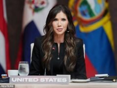 Kristi Noem se refirió a una investigación criminal después de ‘mentir bajo juramento’ sobre un plan de vanidad de 220 millones de dólares