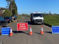 Búsqueda frenética de dos adolescentes desaparecidos después de que un coche con cinco jóvenes en su interior se hundiera en un río