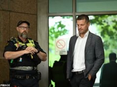 El exmarido de Miss Universo Australia ‘regresa de entre los muertos’ para enfrentarse a los tribunales por ENORMES cargos de fraude, después de temer por su vida cuando desapareció en mitad del juicio