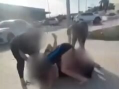 La provocativa excusa de una madre para golpear a otra madre en la cabeza durante una descarada pelea en un centro comercial: “No me avergüenzo”