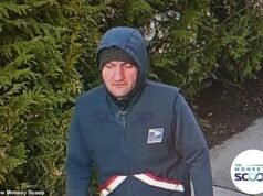 Cartero del USPS acusado de empujar a un niño judío de 4 años fotografiado mientras la policía dice que el “ataque” no se considera crimen de odio