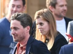 Béatrice es toda sonrisas con Edo, a pesar de que la crisis de Epstein “divide a la pareja” y de que Princess “queda sumergida en lágrimas”