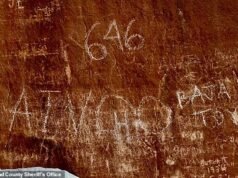 Los conductores de vehículos todo terreno destrozan antiguos grabados rupestres de Utah con sus coordenadas