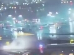 Momento aterrador: un avión de Air Canada choca contra un camión de bomberos que cruza la pista del aeropuerto LaGuardia mientras aterriza, matando a ambos pilotos
