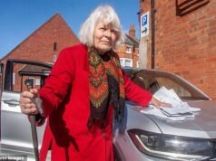 La abuela multada con 270 libras esterlinas por un mal funcionamiento del cajero automático del aparcamiento