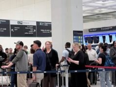 Casi la MITAD de los agentes de la TSA acuden a los aeropuertos más transitados de EE. UU. mientras las colas se prolongan casi cinco horas y el caos en los viajes empeora