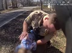 Intensas imágenes de la cámara corporal muestran a dos policías estatales de Maryland salvando la vida de un bebé que se asfixia