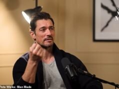 David Gandy pide que se prohíban las redes sociales “adictivas” para los menores de 16 años, y revela que a sus dos hijas no se les permitirá convertirse en modelos hasta que tengan 18 años.