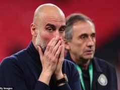 Pep Guardiola dejará el Manchester City este verano, dice su ex colega, después de darse cuenta de que “algo anda mal cuando le miro a la cara”