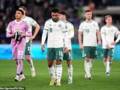 República Checa 2-2 República de Irlanda (PENS 4-3): La espera de 24 AÑOS de los visitantes por un lugar en la Copa del Mundo continúa después de una desgarradora derrota en el play-off en Praga