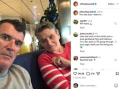 Roy Keane está de luto cuando su madre, “la única jefa a la que escucho”, muere rodeada de su familia en un hospicio irlandés