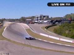 Momento aterrador: la estrella de IndyCar engaña a la muerte después de romper barreras en un aterrador accidente de 170 mph en televisión en vivo