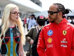 Kim Kardashian parece SALTARSE la carrera de F1 de Lewis Hamilton a pesar de pasar una semana con su novio en Japón… mientras él, en cambio, se acerca a diferentes estrellas.