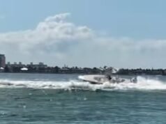 Momento de pesadilla: lancha rápida vacía gira en círculos después de matar a una mujer de 33 años en la Bahía Biscayne de Miami