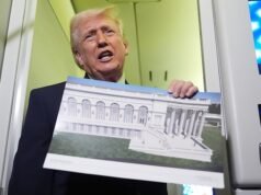 Trump ordenó detener la construcción de su lujoso salón de baile en la Casa Blanca