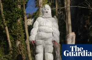 ‘El olor no era saludable’: el artista que usó 24 pañales para denunciar la contaminación por aguas residuales y se enfermó | Arte y diseño