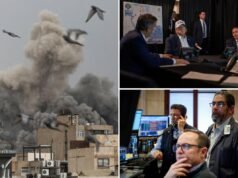 El Dow Jones se desploma 300 puntos mientras los precios del petróleo y Lockheed Martin suben en medio de ataques a Irán y “incertidumbre en el aire”