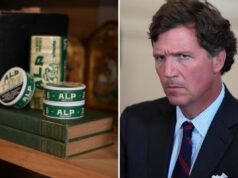 Se ofrecen 100.000 dólares tras el secuestro de la bolsa de nicotina de Tucker Carlson en el sur de California