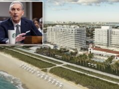 Howard Schultz, ex director ejecutivo de Starbucks, deja Seattle, Washington, hacia Miami, Florida