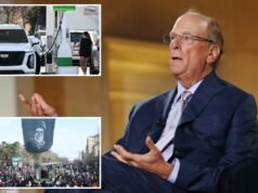 El director ejecutivo de BlackRock, Larry Fink, dice que la guerra con Irán no descarrilará la economía a pesar del aumento de los precios del gas