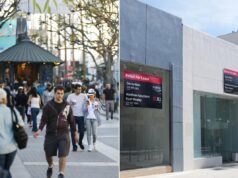 Dentro de las vacantes en 3rd Street Promenade de Santa Mónica