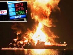 Los precios del gas alcanzan su nivel más alto desde octubre de 2023, mientras que el petróleo se mantiene por encima de los 100 dólares por barril; Las acciones estadounidenses suben