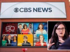 Los ratings de CBS News se dirigen a mínimos históricos seis meses después del mandato de Bari Weiss en la cima