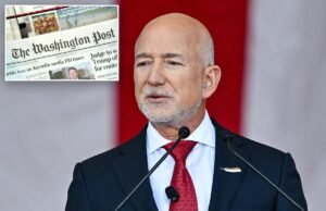 El Washington Post tuvo la peor caída de circulación entre los 25 principales periódicos en 2025, según un informe