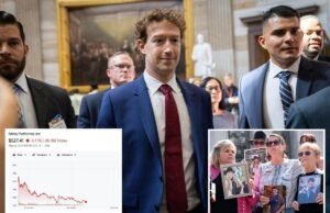 20 mil millones de dólares borrados de la fortuna de Mark Zuckerberg, las acciones de Meta caen después de pérdidas legales consecutivas