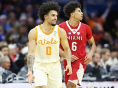 El torneo de la NCAA en Miami (Ohio) finaliza con una contundente derrota ante Tennessee en primera ronda