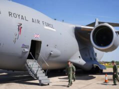 La RAF advierte de un aumento de la actividad durante los ejercicios de entrenamiento