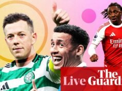 El Arsenal se enfrenta a otra prueba de título y a la preparación del derbi Old Firm – jornada en directo | Fútbol