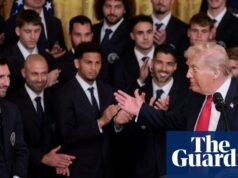 Messi y el Inter Miami sirvieron de fondo de pantalla para los caprichos de Trump durante su visita a la Casa Blanca | MLS