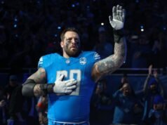 OT Taylor Decker solicita liberación después de 10 años con los Lions