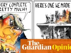 Ella Baron sobre las predicciones de Donald Trump sobre la guerra contra Irán – Caricatura