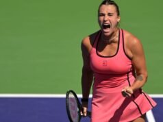 Sabalenka le da crédito al nuevo perro por su ‘apoyo a la salud mental’