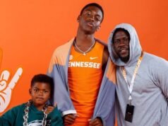 Hendrix, el hijo de Kevin Hart, se compromete con la pista de atletismo en Tennessee
