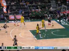 Giannis Antetokounmpo se lesiona la rodilla izquierda tras una torpe caída: “No me molesta en absoluto”