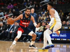 La estrella de los Wizards, Trae Young, deja la derrota temprana ante los Warriors debido a una lesión en el cuádriceps