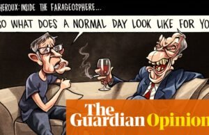 Ben Jennings sobre la creación de contenido de Nigel Farage – dibujos animados
