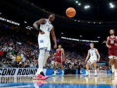 Solo quedan 55 grupos perfectos del torneo masculino de la NCAA después de la victoria en tiempo extra de Kentucky sobre Santa Clara y la victoria de Utah State sobre Villanova.