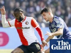 Raheem Sterling sigue buscando la forma del Feyenoord tras el fracaso de De Klassieker | Raheem Sterling