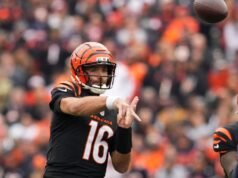 Los Bengals y el mariscal de campo Joe Flacco, de 41 años, acuerdan un contrato por un año